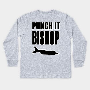 Punch it Bishop Kids Long Sleeve T-Shirt